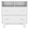 Double Drawer Dresser Arabi, Bedroom, White