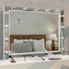 Hollywood Vanity Mirror with Uss Bulbs Luxury Vanity Mirror with Lights Large Size Makeup Mirror for Bedroom Makeup Room, Smart Touch White Lighting,4