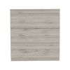 Calvetta 3-Drawer Dresser Light Grey