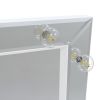 Hollywood Vanity Mirror with Uss Bulbs Luxury Vanity Mirror with Lights Large Size Makeup Mirror for Bedroom Makeup Room, Smart Touch White Lighting,4