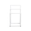 Metal Freestanding Towel Rack 3 Tiers Hand Towel Holder Organizer for Bathroom Accessories, White