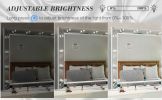 Hollywood Vanity Mirror with Uss Bulbs Luxury Vanity Mirror with Lights Large Size Makeup Mirror for Bedroom Makeup Room, Smart Touch White Lighting,4