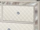 Madison Queen 4 Pc Upholstery Bedroom Set Made with wood in Beige