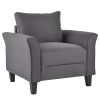 U_STYLE Polyester-blend 3 Pieces Sofa Set, Living Room Set