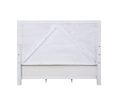 ACME Katia Eastern King Bed in Gray Linen & White Finish BD00659EK