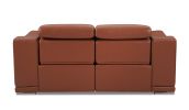 Global United Genuine Italian Leather Power Reclining Loveseat