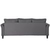U_STYLE Polyester-blend 3 Pieces Sofa Set, Living Room Set
