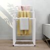 Metal Freestanding Towel Rack 3 Tiers Hand Towel Holder Organizer for Bathroom Accessories