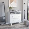 Double Drawer Dresser Arabi, Bedroom, White