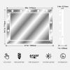 Hollywood Vanity Mirror with Uss Bulbs Luxury Vanity Mirror with Lights Large Size Makeup Mirror for Bedroom Makeup Room, Smart Touch White Lighting,4