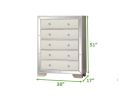 Madison Queen 5 Pc Upholstery Bedroom Made with wood in Beige