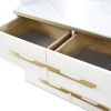 6-Drawer Dressing Table Set 47.2 x 19.6 x 50.3 in
