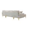 COOLMORE Accent sofa /Living room sofa sectional sofa