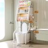 Joybos¬Æ 3-Tier Bathroom Metal Organizer Shelf Over Toilet With Doors